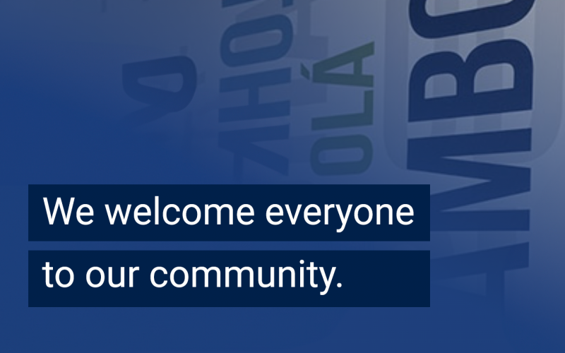 Diversity, Equity, and Inclusion Website screenshot.